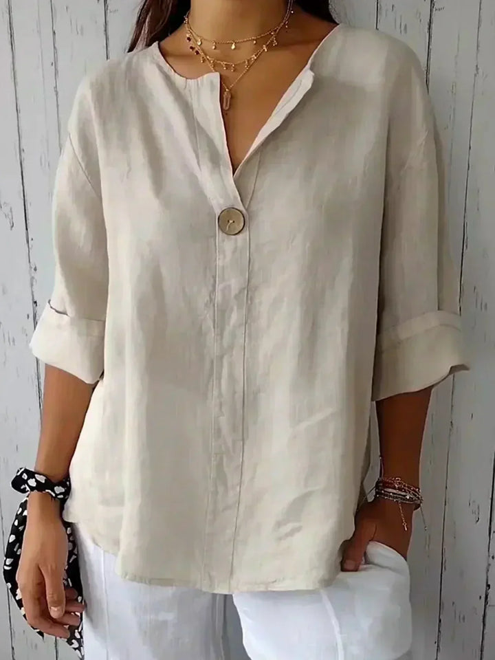 Jasmine's | Effortless V-Neck Blouse