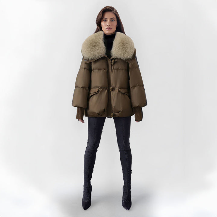 Monica™ | Stylish Faux Fur Jacket