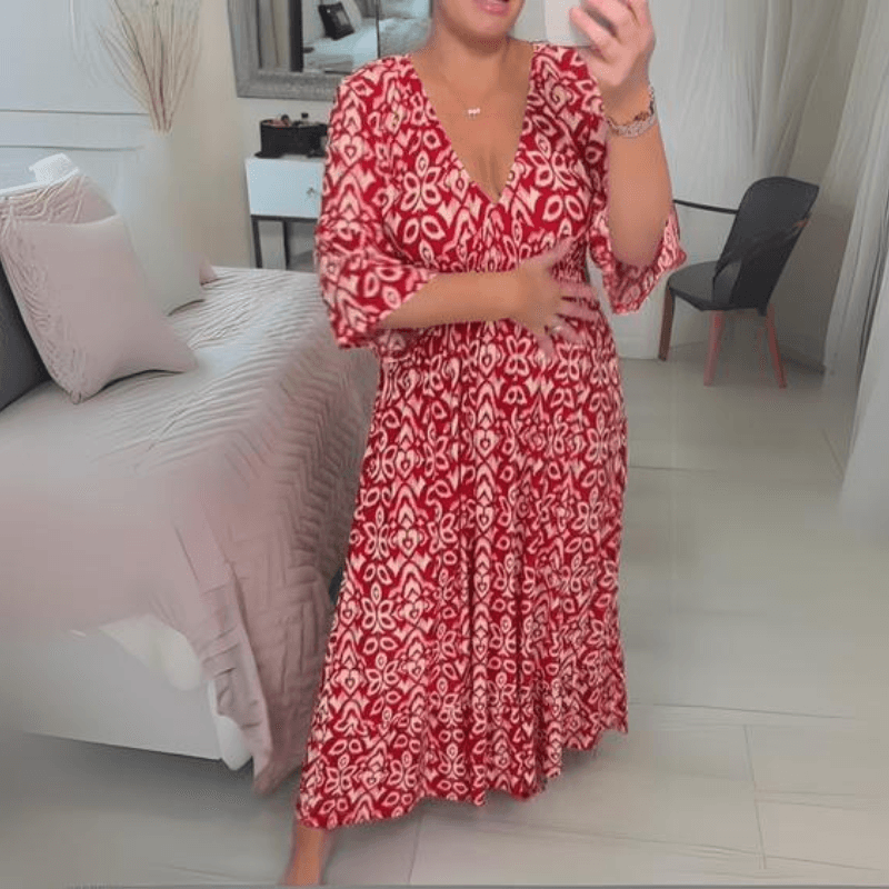 Auriel® | V-neck summer dress