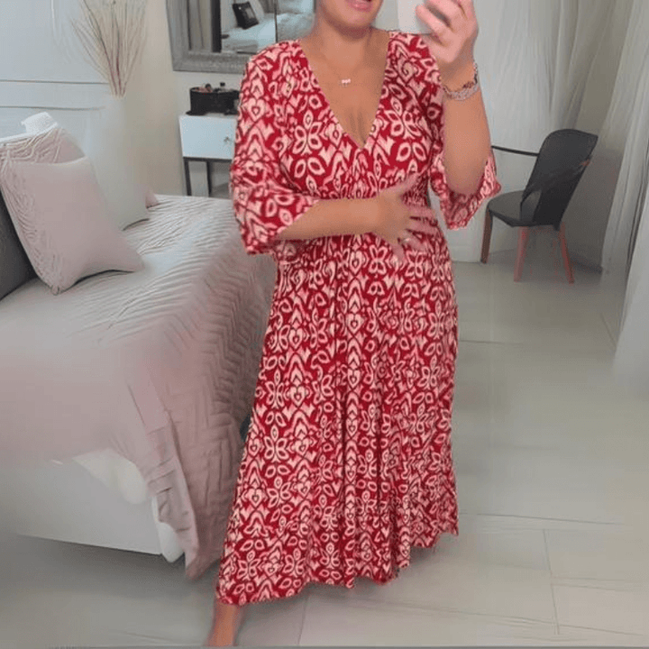 Auriel® | V-neck summer dress