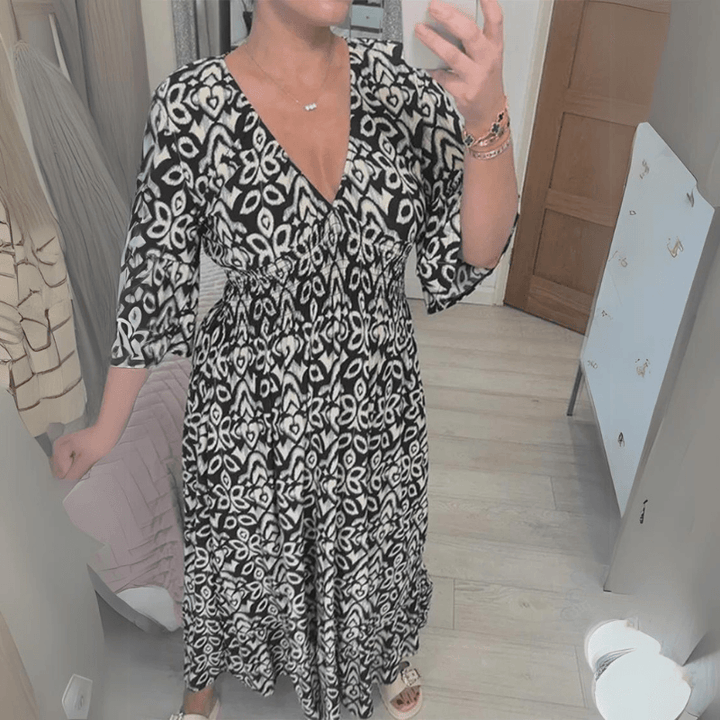 Auriel® | V-neck summer dress