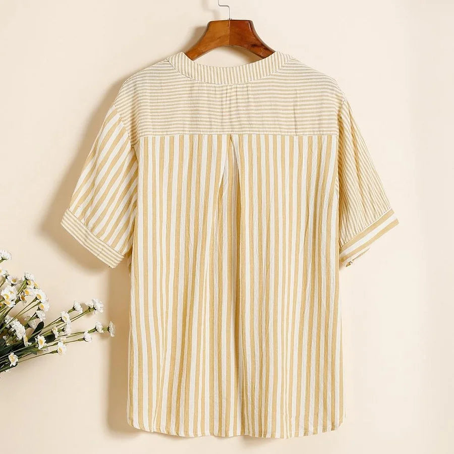Vila | Soft Striped Blouse