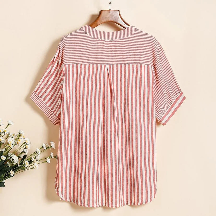 Vila | Soft Striped Blouse