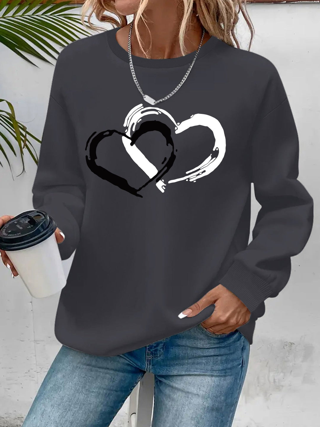 Debbie - Elegant Heart Sweater