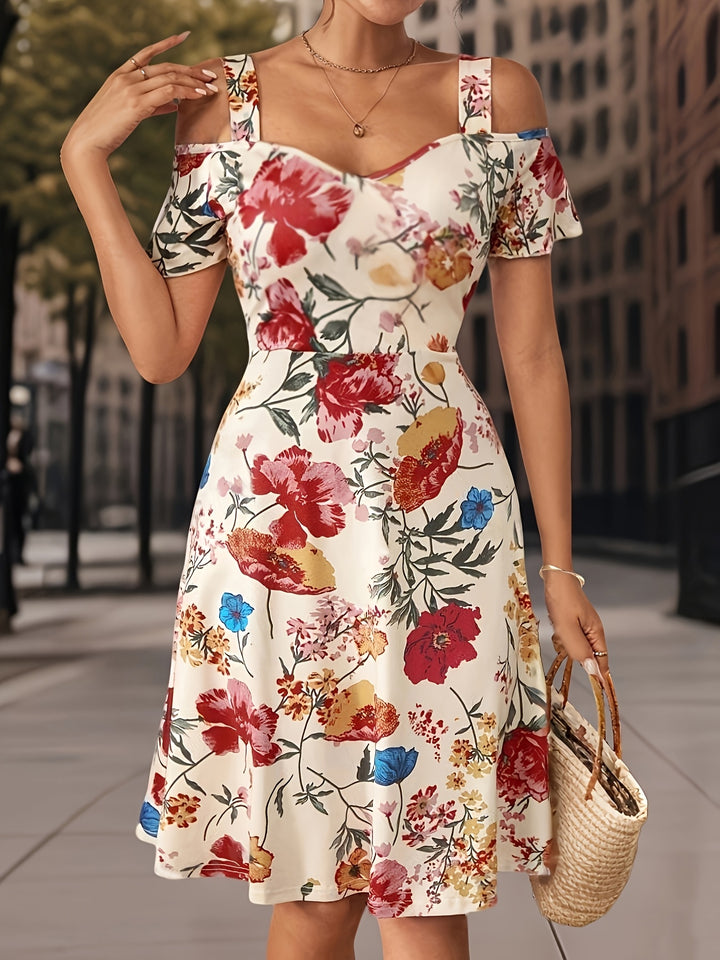 Kalina – Tropical Floral Dress