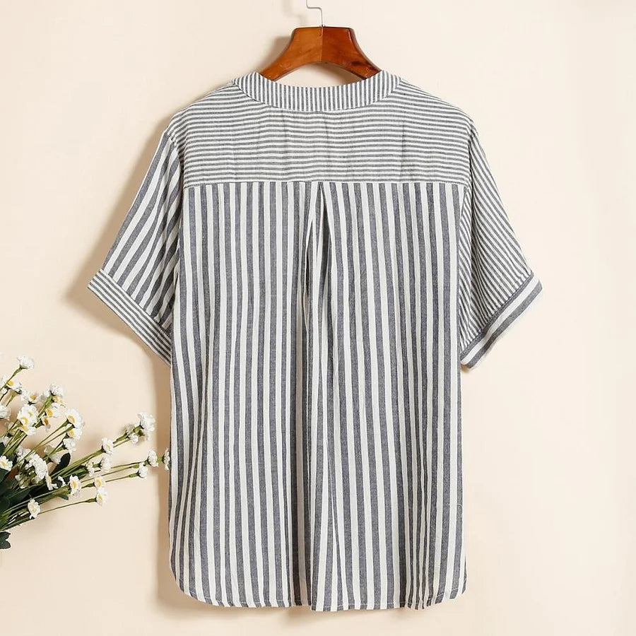 Vila | Soft Striped Blouse