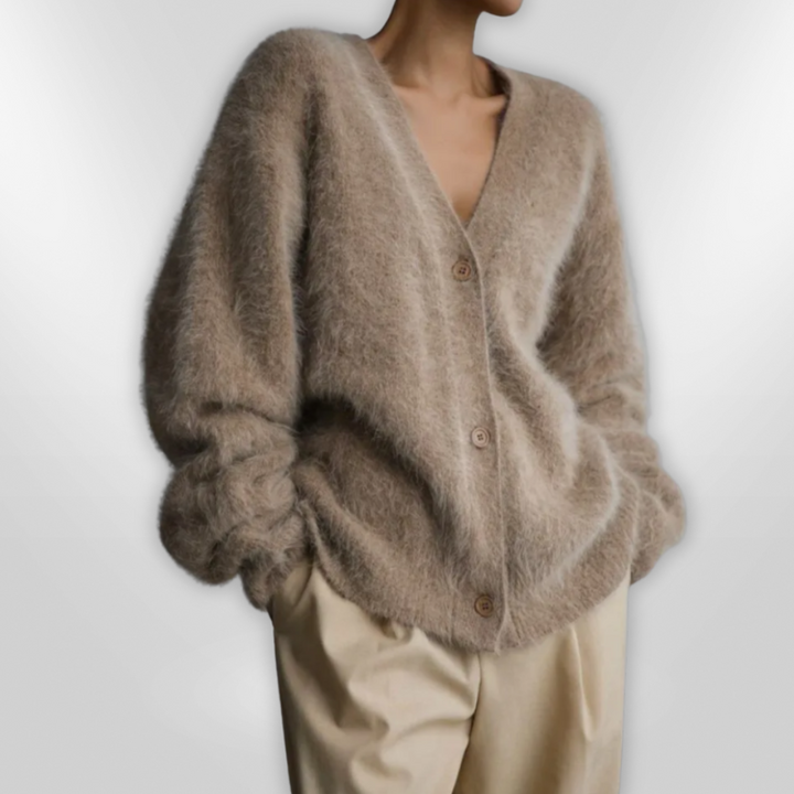LARA | Fuzzy Cardigan
