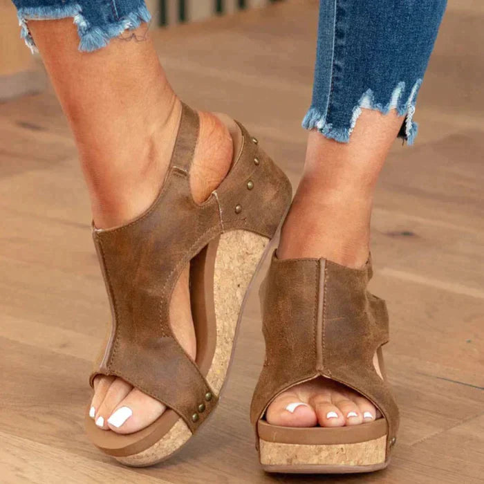 Shannon - Lightweight Wedge Sandals for Women