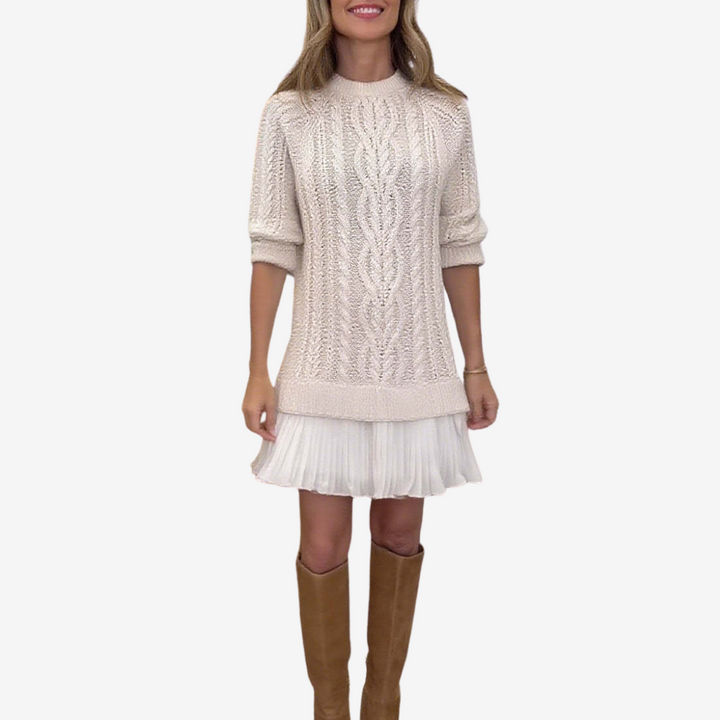 Diane | Classic Knit Sweater Dress