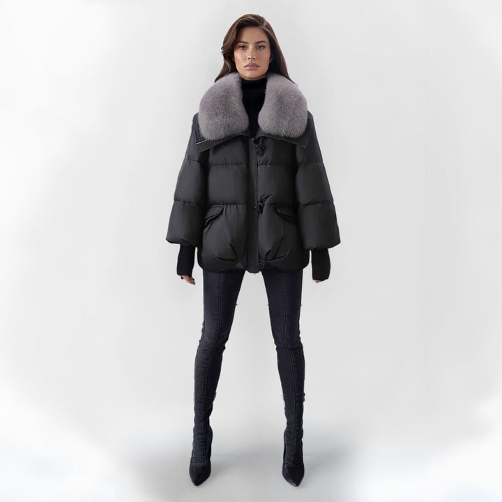 Monica™ | Stylish Faux Fur Jacket