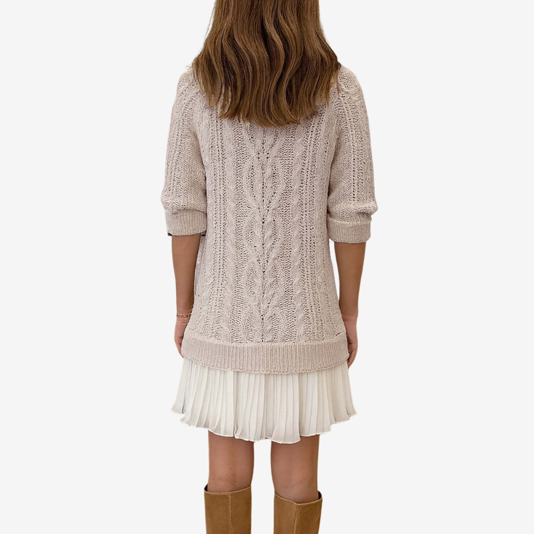 Diane | Classic Knit Sweater Dress
