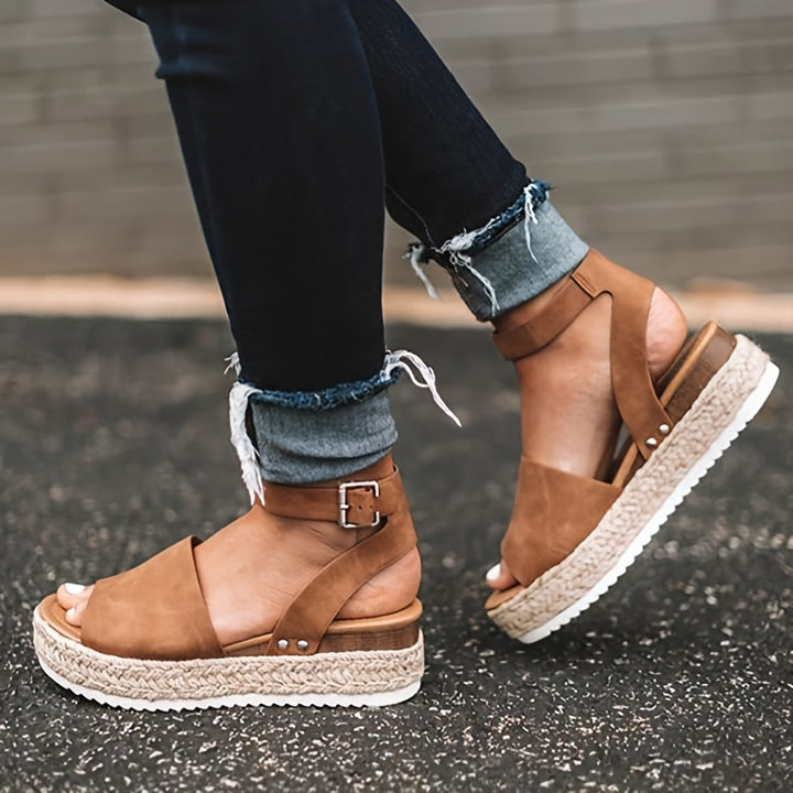 Faye – Platform Espadrilles Sandals
