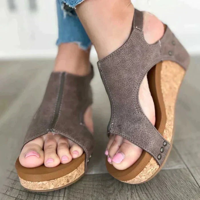 Shannon - Lightweight Wedge Sandals for Women