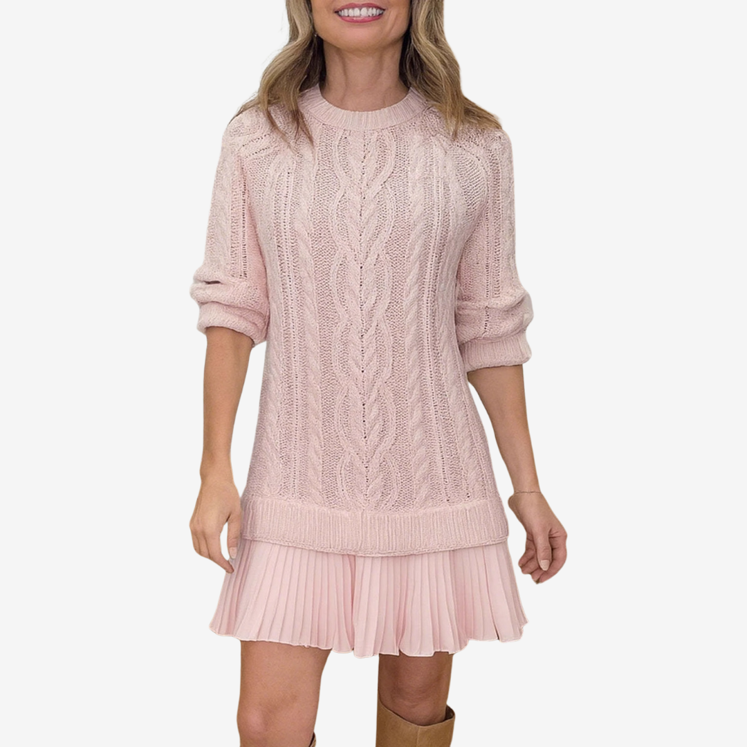 Diane | Classic Knit Sweater Dress