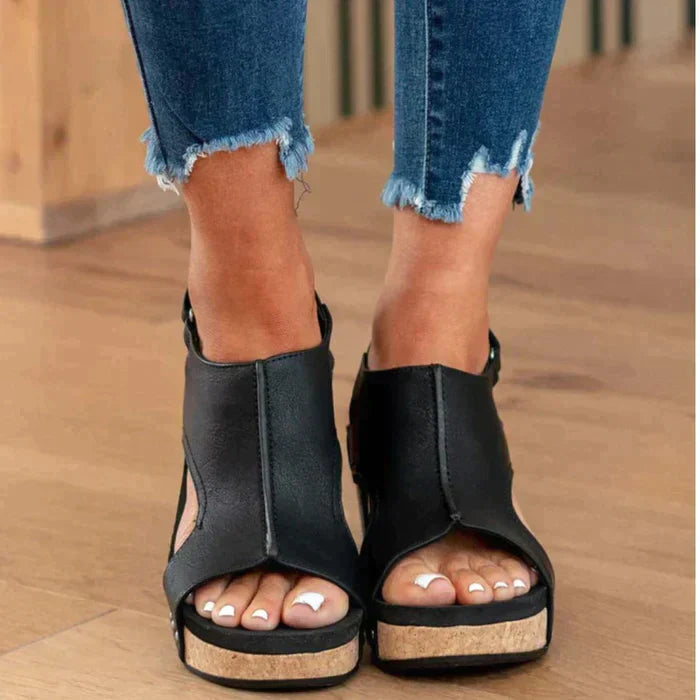 Shannon - Lightweight Wedge Sandals for Women