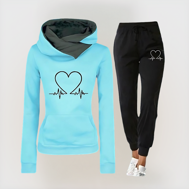 Grace | Heartbeat Tracksuit Set