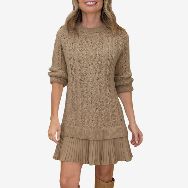 Diane | Classic Knit Sweater Dress
