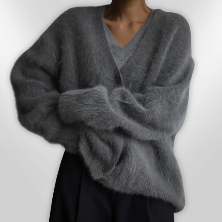 LARA | Fuzzy Cardigan