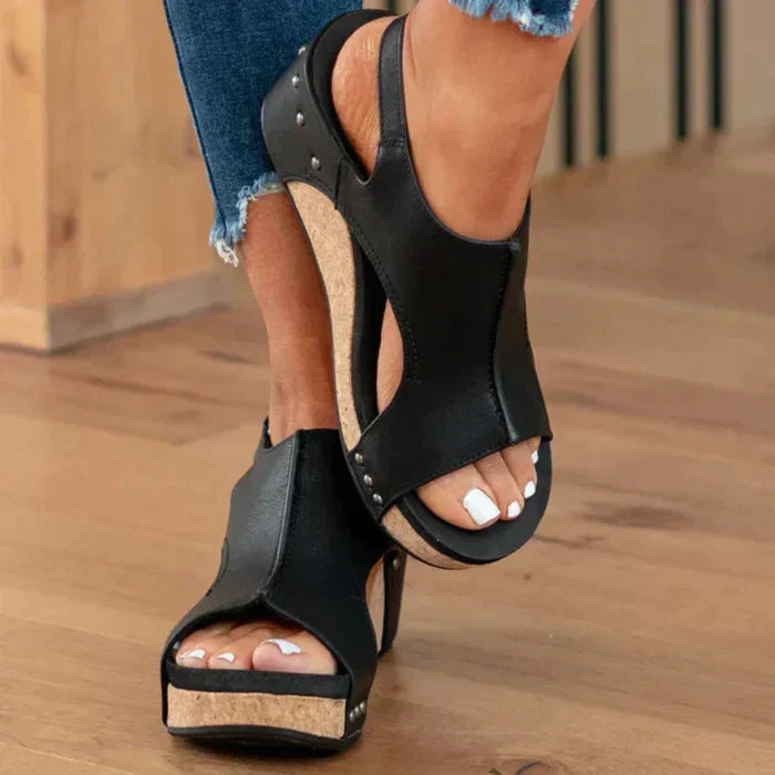 Shannon - Lightweight Wedge Sandals for Women