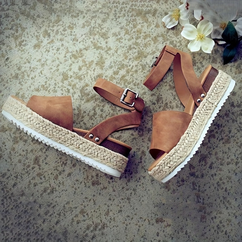 Faye – Platform Espadrilles Sandals