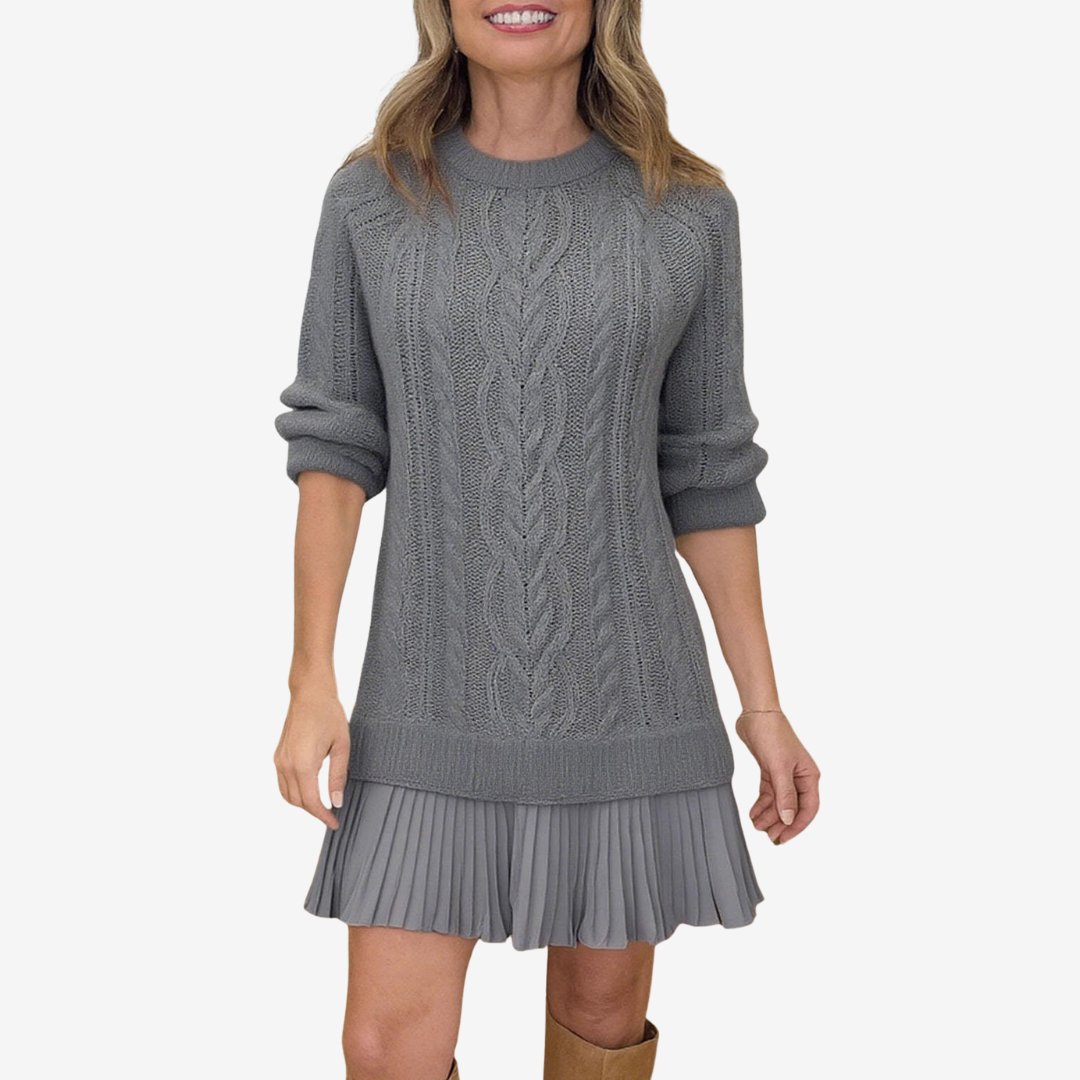 Diane | Classic Knit Sweater Dress