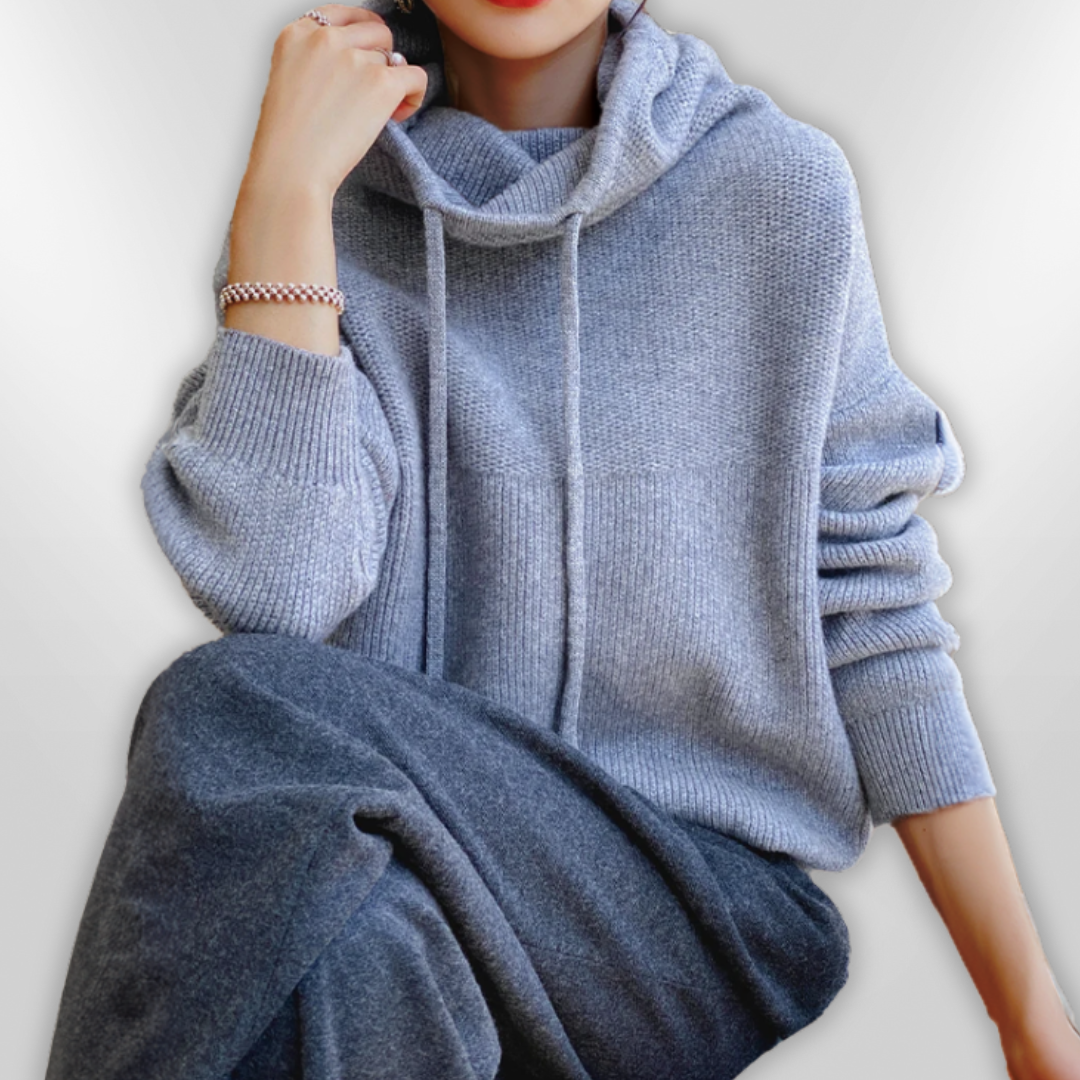 ALICE | Knitted Hoodie