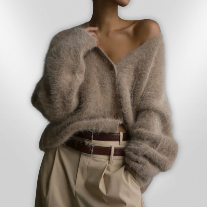 LARA | Fuzzy Cardigan