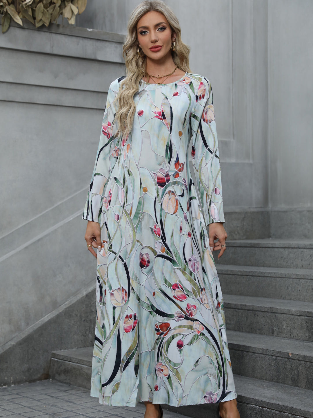 Kairi – Floral Maxi Dress