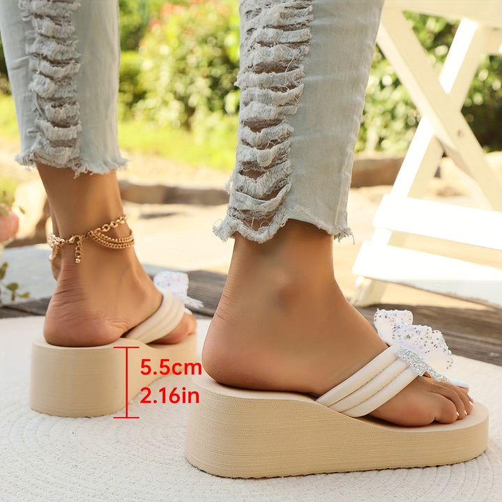 Ailani – Floral Wedge Sandals