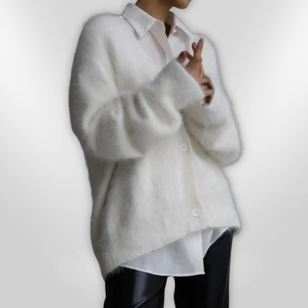 LARA | Fuzzy Cardigan