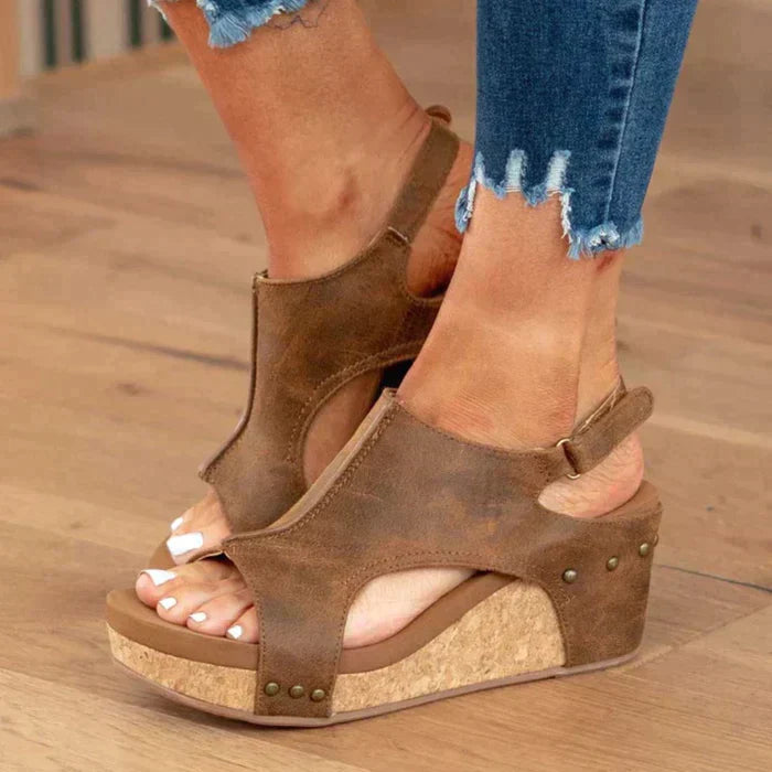 Shannon - Lightweight Wedge Sandals for Women