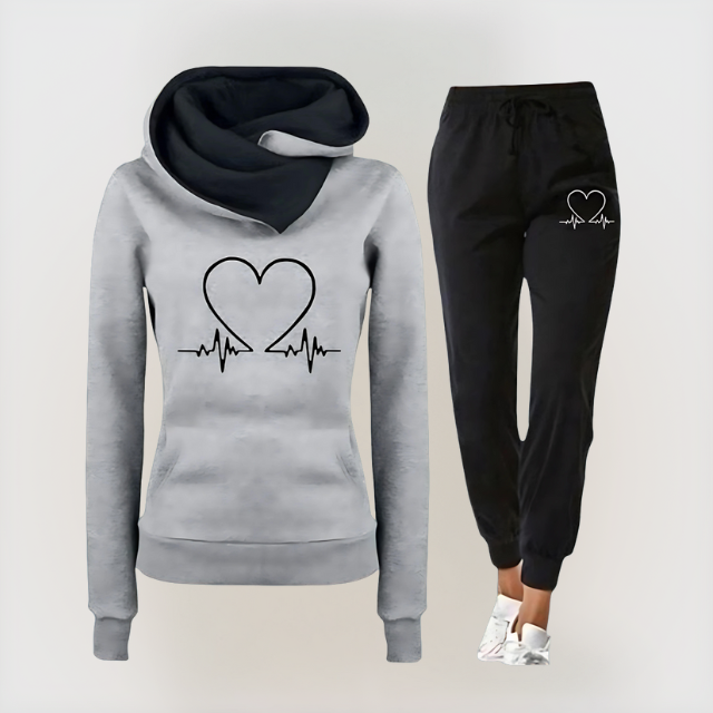 Grace | Heartbeat Tracksuit Set