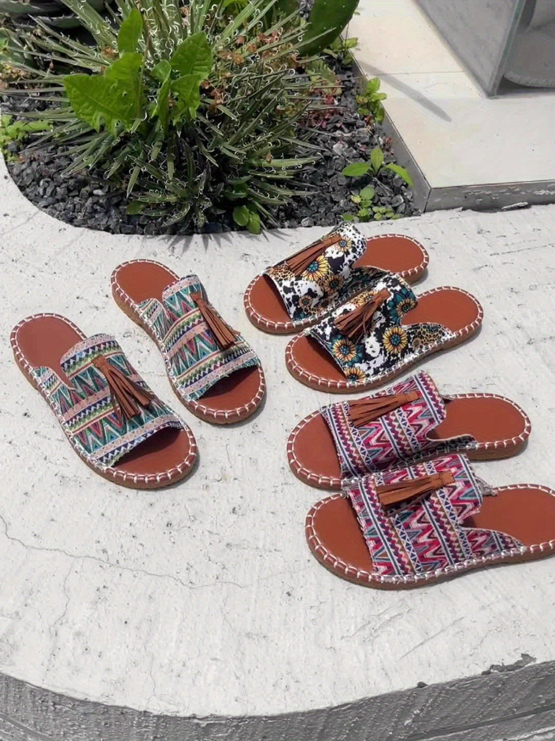 Bianca – Boho Slides