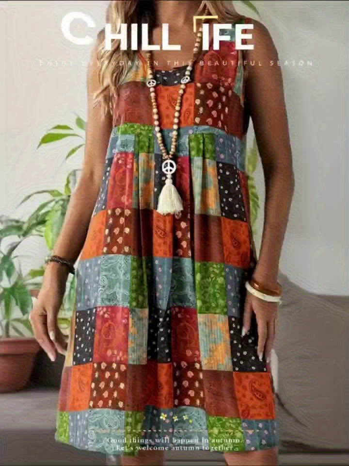 Jessamine – Boho Midi Dress