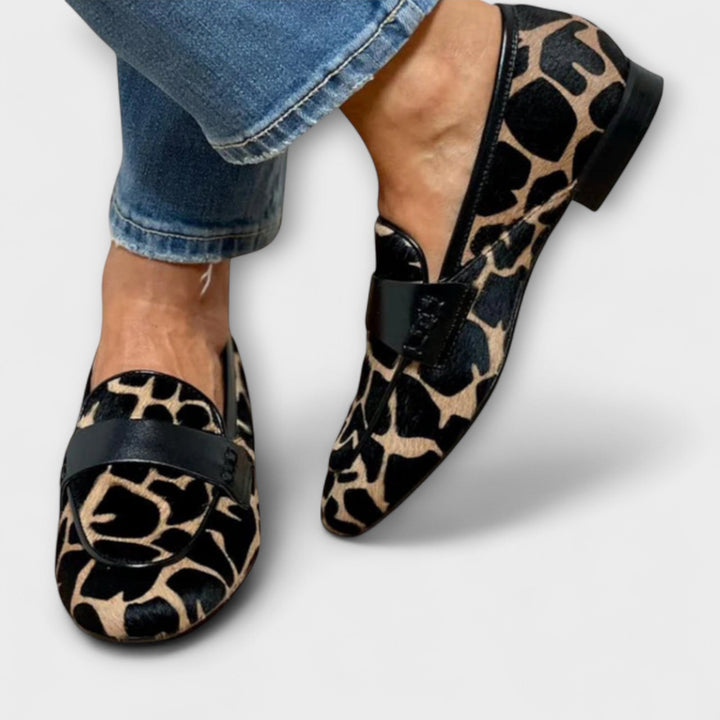 Valentina | Orthopedic Leopard Moccasins