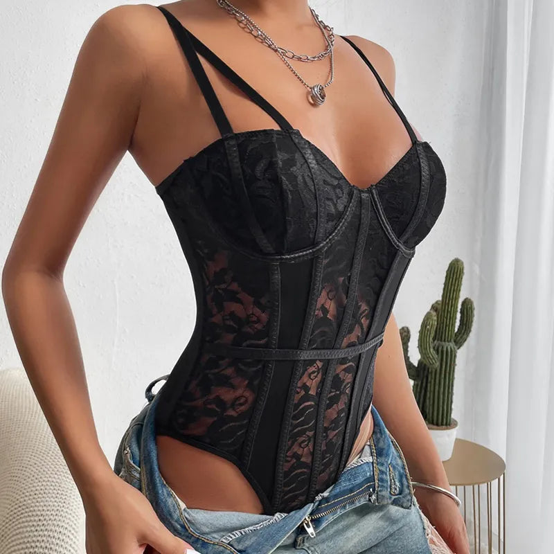 Yssa - Intimate Corset Bodysuit Lingerie
