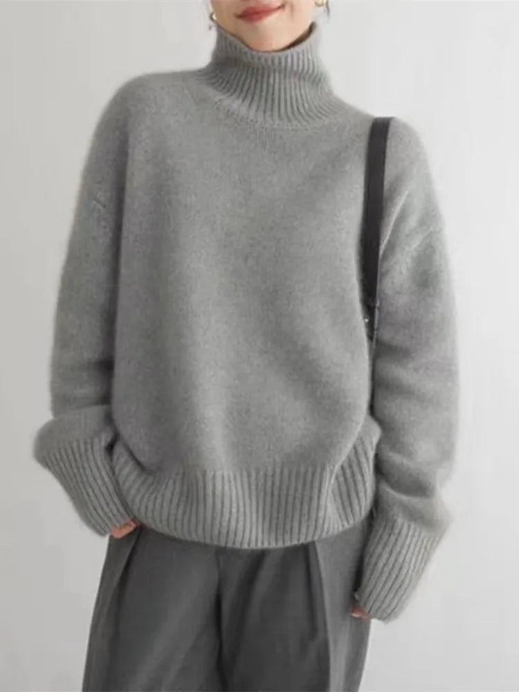 Isabella - High Neck Sweater