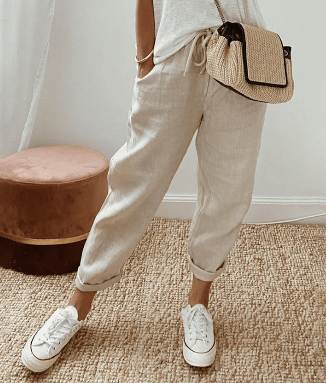 Mary - Relaxed Linen Trousers