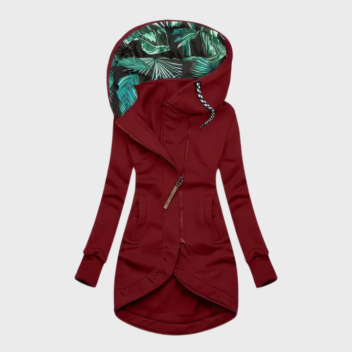 Patricia | Elegant & Warm Autumn Jacket with Hood