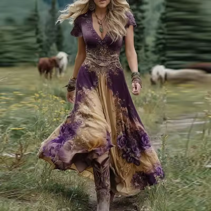 Celestine | Floral Maxi Dress