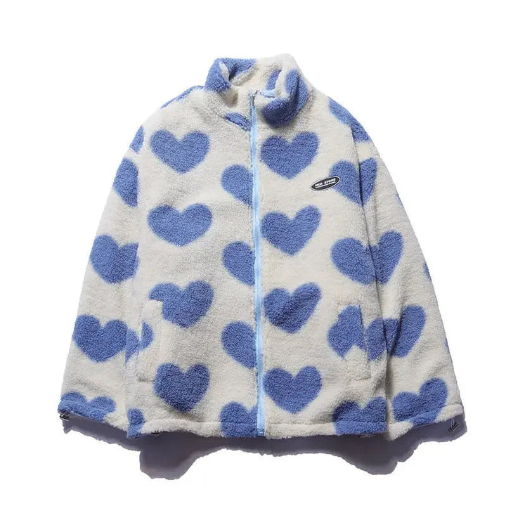 Evelyn | Reversible Heart Jacket