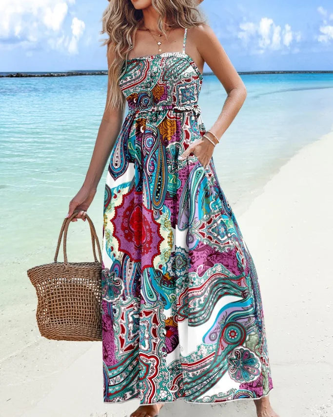 Rhea – Boho Maxi Dress