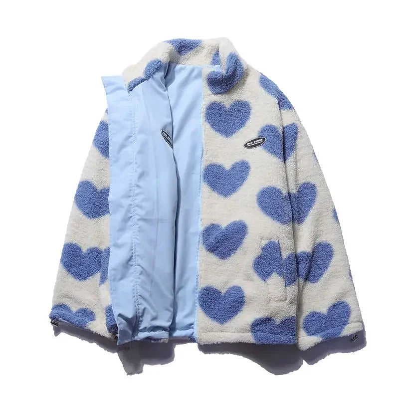 Evelyn | Reversible Heart Jacket