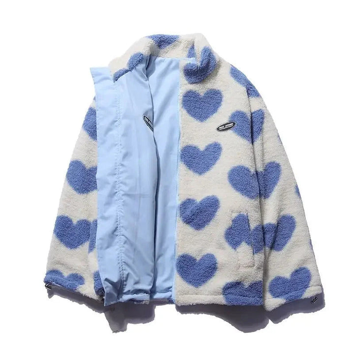 Evelyn | Reversible Heart Jacket