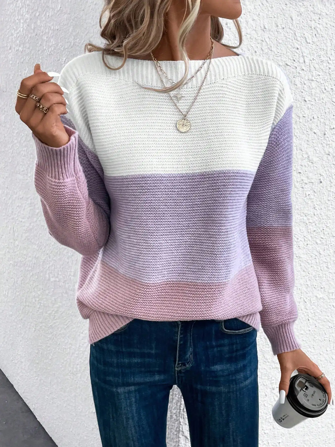 Diana - Ombre Knit Jumper