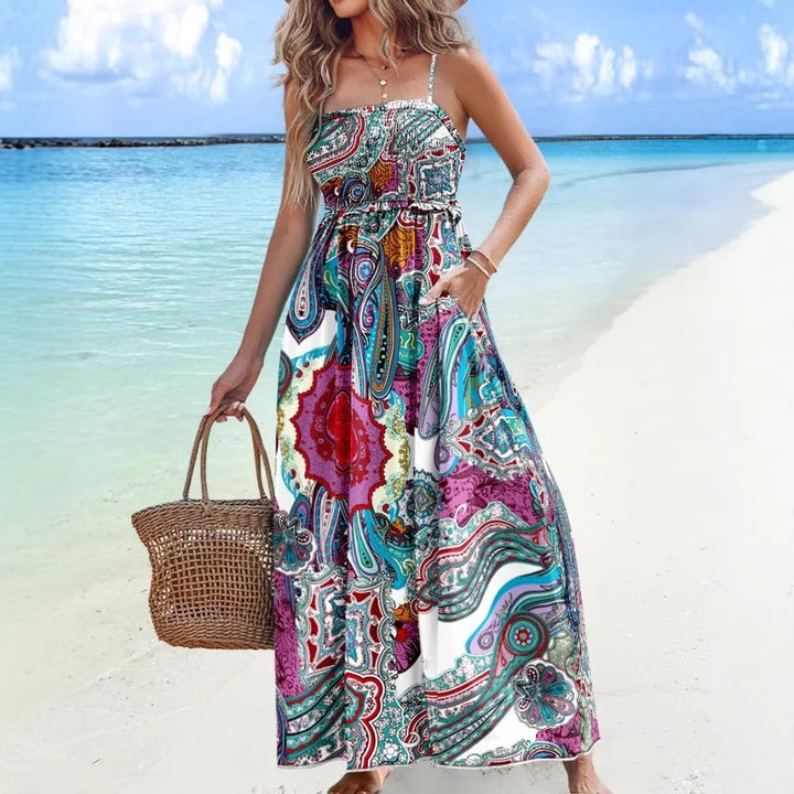 Rhea – Boho Maxi Dress