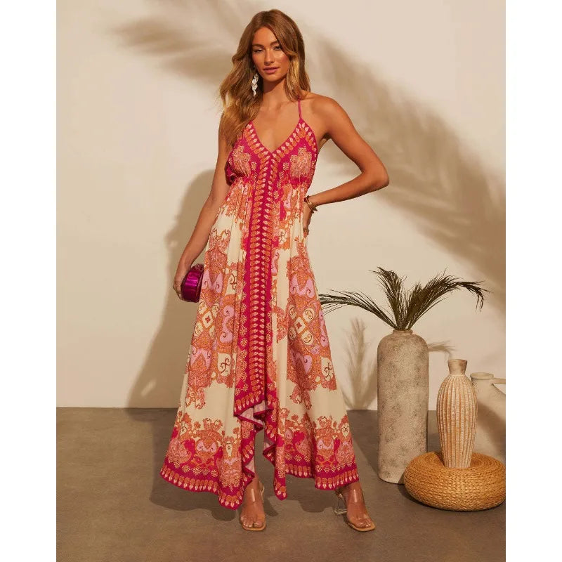 Delilah – Fairy Print Maxi Dress