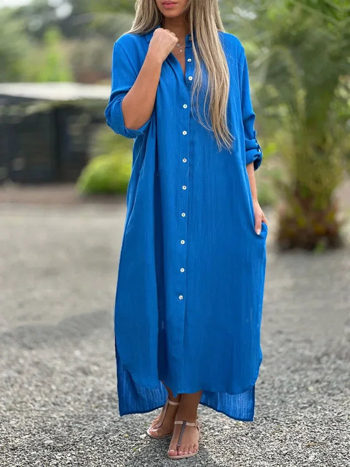 Wenden - Buttoned Summer Dress for Women