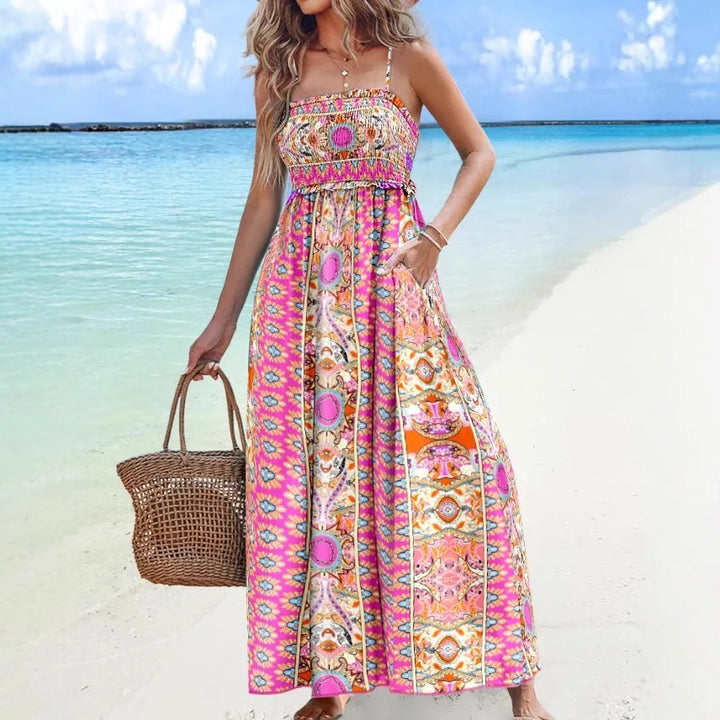 Rhea – Boho Maxi Dress