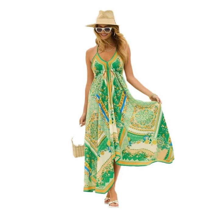 Delilah – Fairy Print Maxi Dress